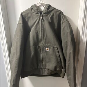 Carhartt Dark Green Loose Fit Jacket